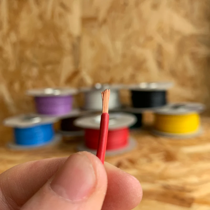 Cavo per auto unipolare da 2 mm² - Parete sottile / Bobina da 10 metri