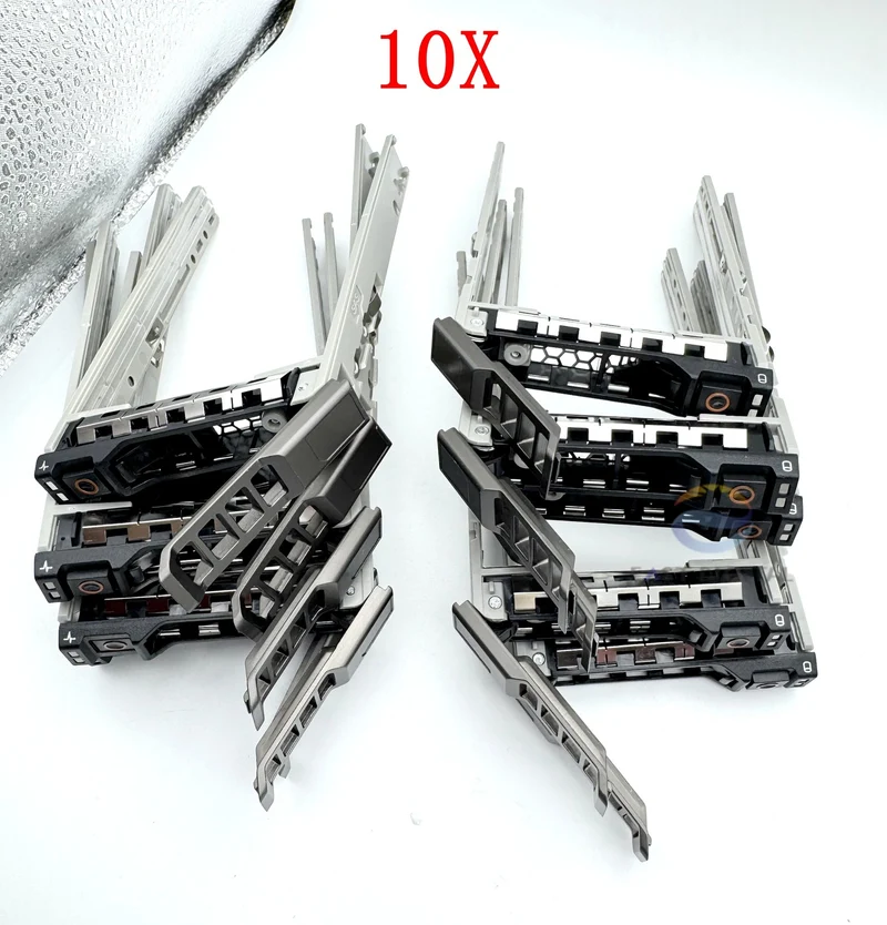 Lot 10 8FKXC Dell G13 SAS SATA SFF HDD Tray Caddy R510 R610 R710 R630 R730 T630