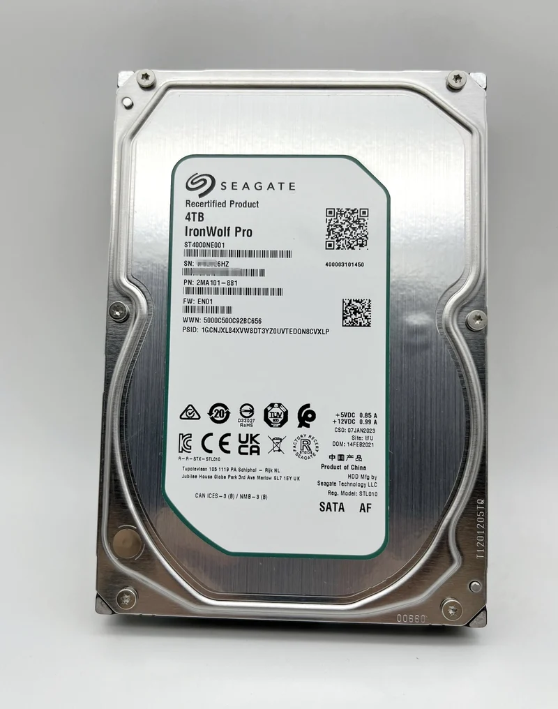 Seagate ST4000NE001 IronWolf Pro NAS 4TB 3.5'' SATA 256MB 7200RPM 6Gb Hard Drive