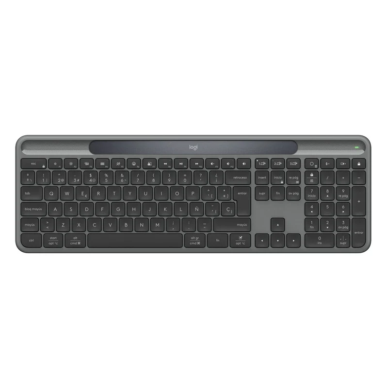 Keyboard and Mouse Logitech 920-013760 Graphite Spanish QZERTY