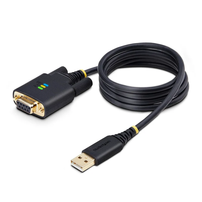 USB Cable Startech 1P3FFCNB-USB-SERIAL Black 1 m