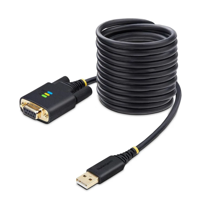 USB Cable Startech 1P10FFCN-USB-SERIAL Black 3 m