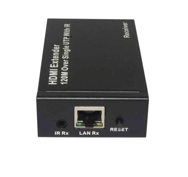 RX Extender HDMI over TCP/IP, abbinato a PET120R, 120MT