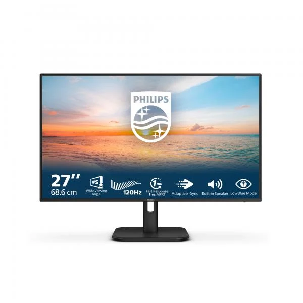 Philips 27E1N1200A/00 Monitor PC 68,6 cm (27") 1920 x 1080 Pixel Full HD LCD Nero [27E1N1200A/00]
