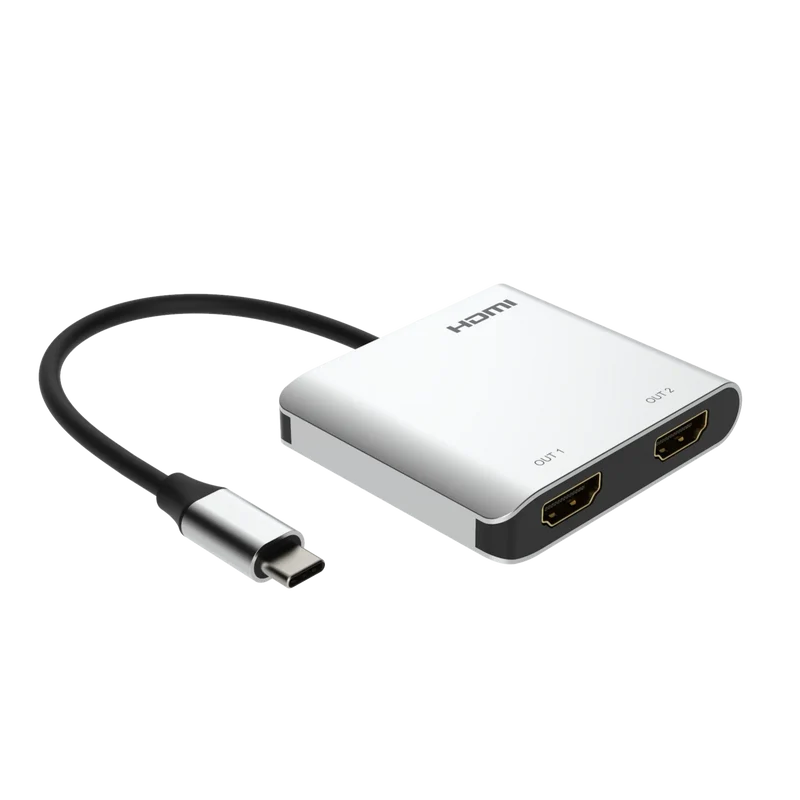 Adattatore da USB-C a 2xHDMI, 4K60Hz , HDR + USB3.0-3.1-3.2