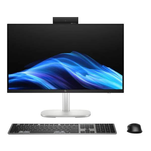 HP EliteStudio 8 G1i AI Wolf Pro Security Edition Intel Core Ultra 7 265 60,5 cm (23.8") 1920 x 1080 Pixel Touch screen PC All-in-one 32 GB DDR5-SDRAM 1 TB SSD Windows 11 Pro Wi-Fi 7 (802.11be) AI PC Argento [D5BC1ET#ABZ]