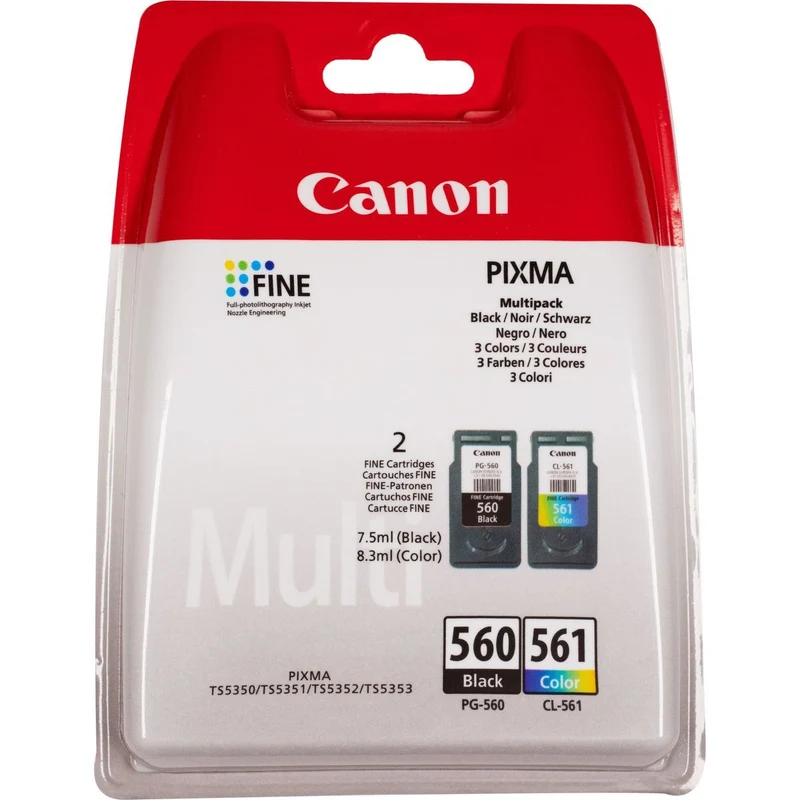 Canon 3713C008 cartuccia d'inchiostro 2 pz Originale Nero, Ciano, Magenta, Giallo [3713C008]