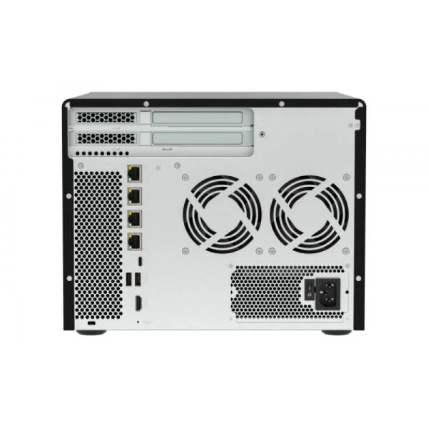 QNAP TVS-H877AX NAS Tower AMD Ryzen 5 16 GB DDR5 QNAP QTS Nero [TVS-H877AX-R5-16G]