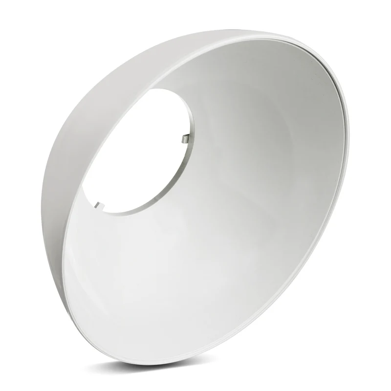 Paralume / riflettore Maclean Energy MCE415 per lampadine a LED da 30 W - MCE261 CW, materiale: PC
