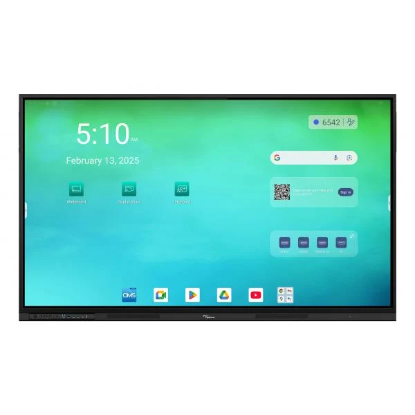 Optoma 3753RK lavagna interattiva 190,5 cm (75") 3840 x 2160 Pixel Touch screen Nero [3753RK]