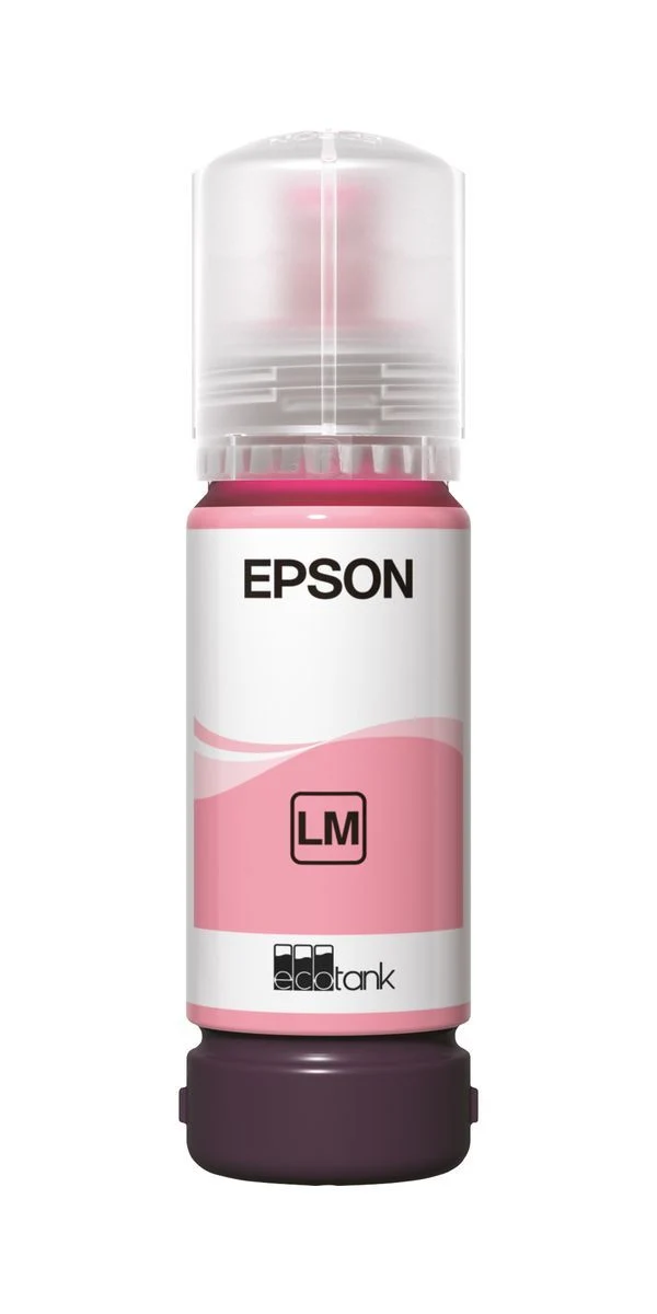 Epson Flacone di inchiostro Magenta chiaro 107 EcoTank [C13T09B640]