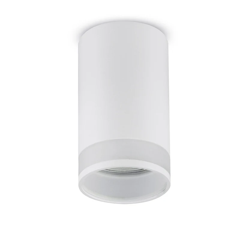 Maclean apparecchio a superficie/tubo, spot, rotondo, alluminio, GU10, 55x105mm, bianco, MCE361 W