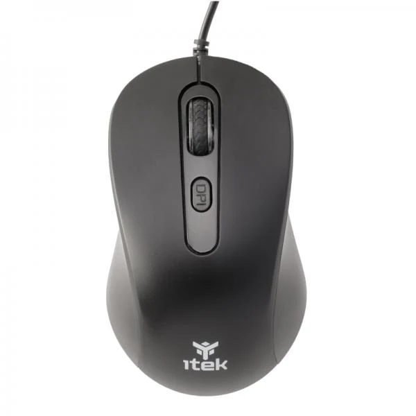 ITEK MOUSE CLK C01 USB OTTICO 3600DPI 4 TASTI SILENT SWITCH [ITMOCLKC01]