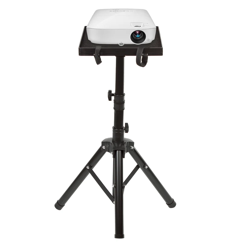 Supporto portatile per proiettore Maclean MC-920 da 1,2 m, in acciaio, regolabile in altezza
