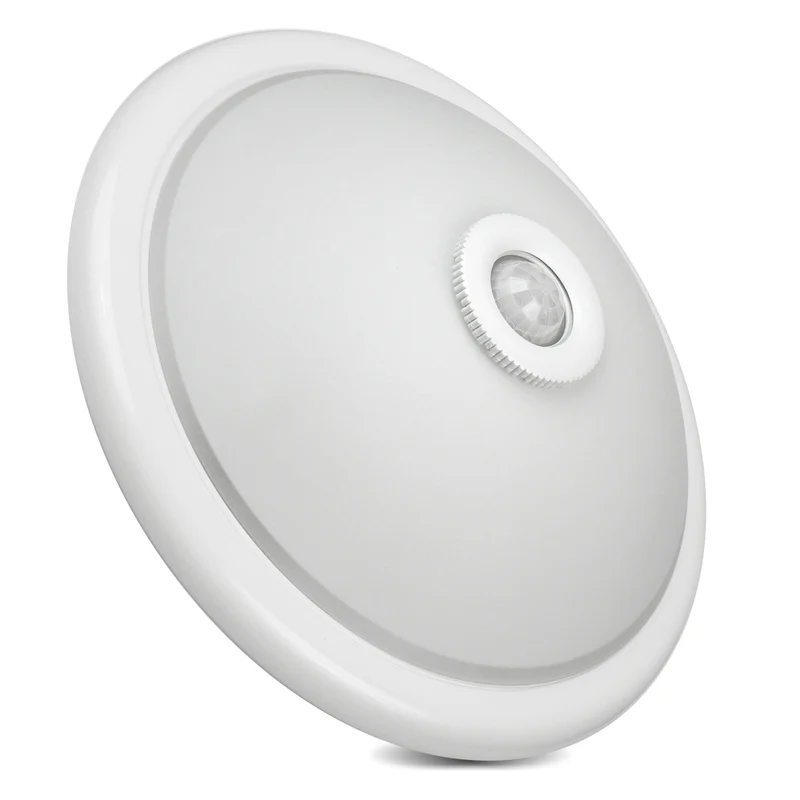 Plafoniera a soffitto con sensore PIR e sorgente luminosa sostituibile 2x max 40W con attacco E27, 220-240V ~ 50 / 60Hz MCE324