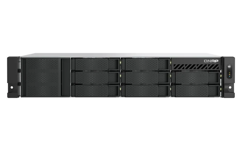 QNAP TS-855EU-8G server NAS e di archiviazione Armadio (2U) Intel Atom C5125 8 GB DDR4 0 TB QuTS hero Nero [TS-855EU-8G]