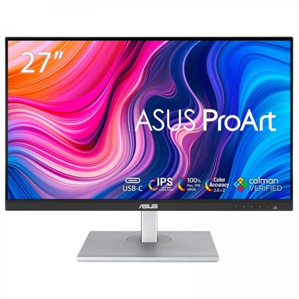 ASUS MONITOR 27 LED IPS 16:9 WQHD PROART, PIVOT, 100 sRGB, 100 Rec 709, CALMAN VER, USB-C, DP/HDMI [PA278CV]