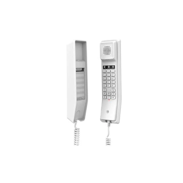 Grandstream GHP610 - IP POE Hotel Phone, White, 2 SIP accounts, remote management via GDMS (alimentatore non incluso) [GHP610]