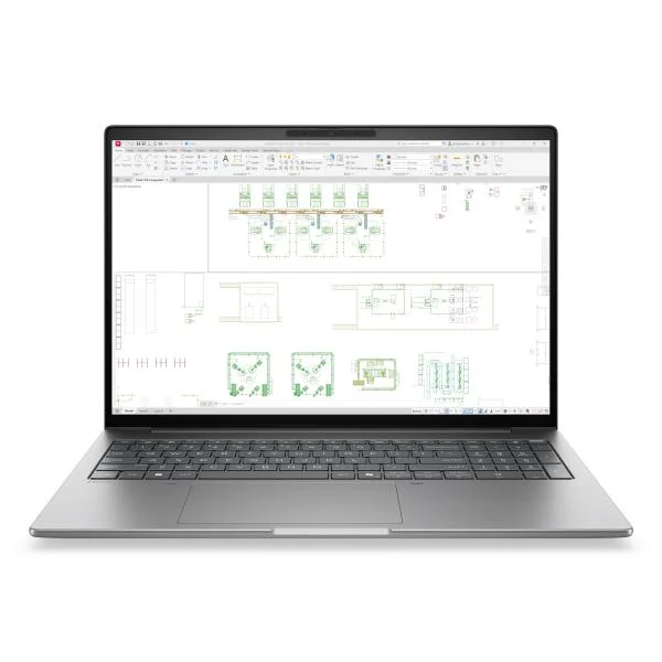 HP ZBook 8 G2i 16 Wolf Pro Security Edition Copilot+ PC Intel Core Ultra 7 356H Workstation mobile 40,6 cm (16") WUXGA 32 GB DDR5-SDRAM 1 TB SSD NVIDIA RTX PRO 500 Blackwell Wi-Fi 7 (802.11be) Windows 11 Pro AI Workstation, AI PC Argento [DK1L7ET#ABZ]
