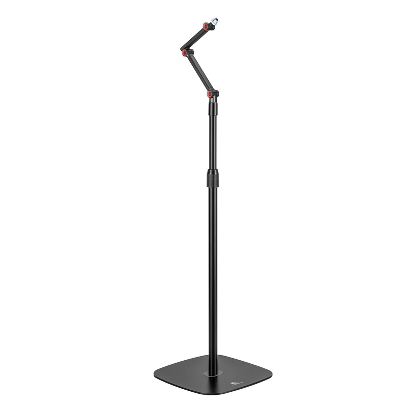 Asta microfonica Supporto metallo Maclean, altezza regolabile 626-1694 mm, 1 kg max, MC-337