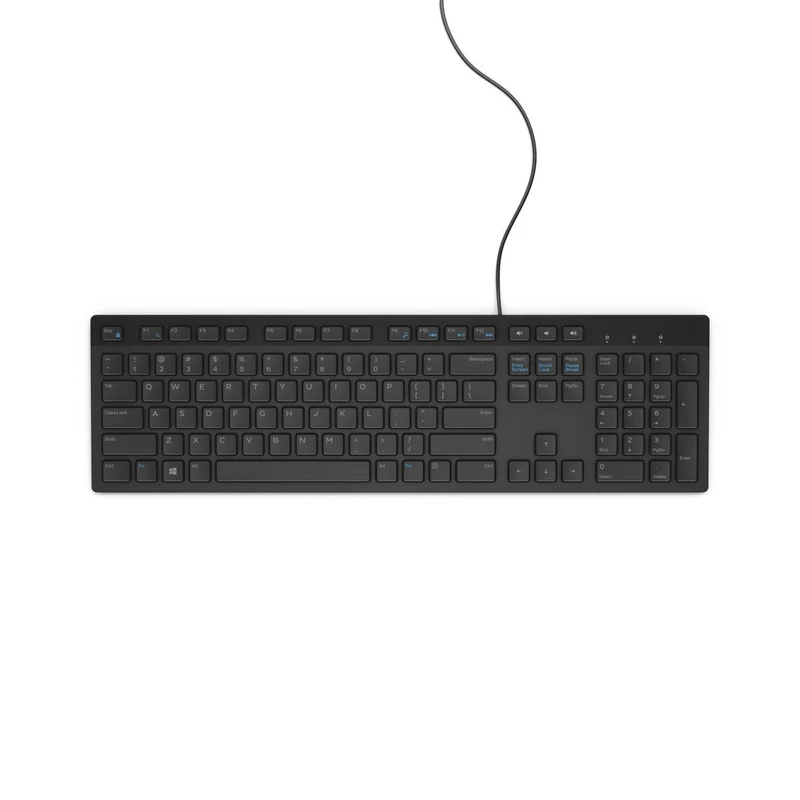 DELL KB216 tastiera Universale USB QWERTY US International Nero [580-ADHY]