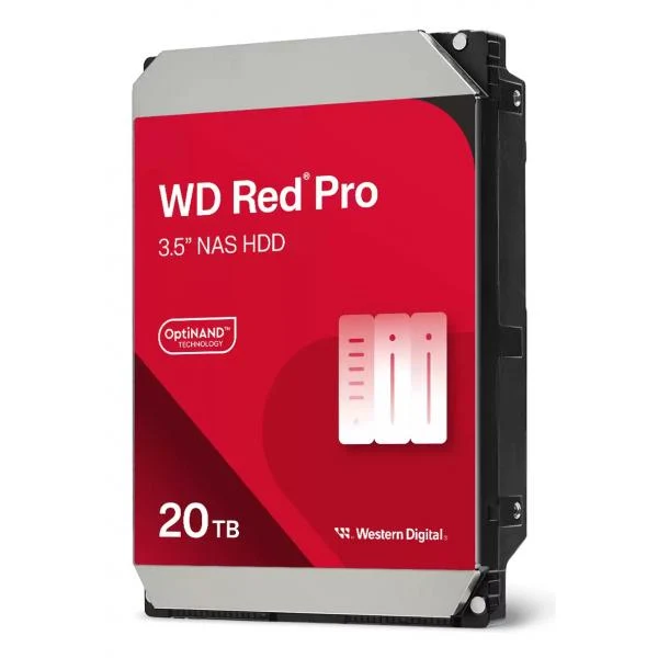 WESTERN DIGITAL HDD INTERNO 3.5 20TB WD RED PRO SATA 7200 [WD202KFGX]
