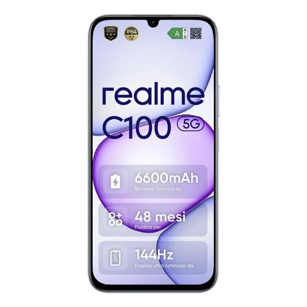 REALME SMARTPHONE C100 5G 4GB 256GB PURPLE [631011008294]