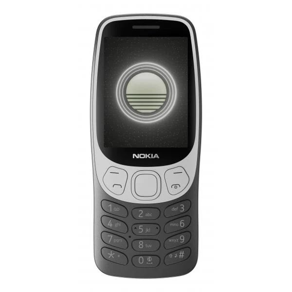 NOKIA CELLULARE 3210 4G DS 2024 BLACK [1GF025CPA2L08]