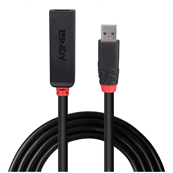 Lindy 43404 hub di interfaccia USB 3.2 Gen 1 (3.1 Gen 1) Type-C 5000 Mbit/s Nero [LINDY43404]