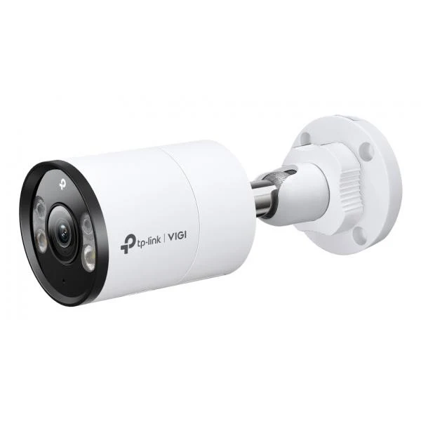 TP-Link - 4MP Full-Color Bullet Network Camera SPEC: 4MP, 4mm Fixed Lens, 1/2.7? Progressive Scan CMOS, H.265+/H.265/H.264+/H.264, IR/White LED, 25fps/30fps (2688x1520), IP67,Web, PoE/DC 12V,120dB WD [InSightS345(4mm)]