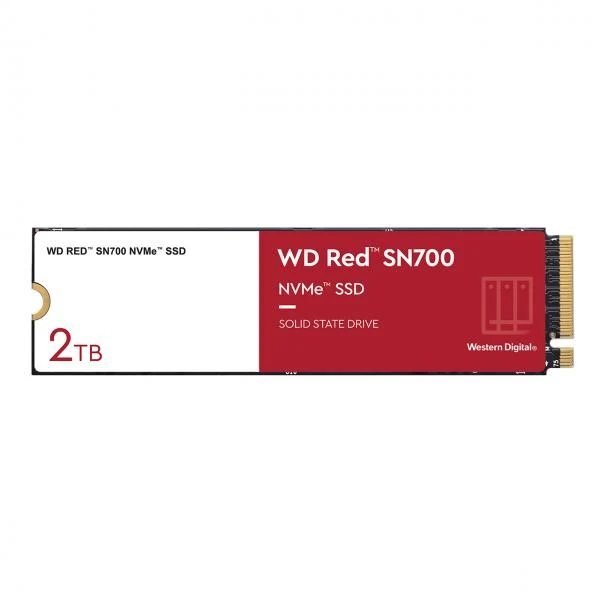 WESTERN DIGITAL SSD RED 2TB SN700 NVME M.2 PCIE GEN3 5Y WARRANTY [WDS200T1R0C]