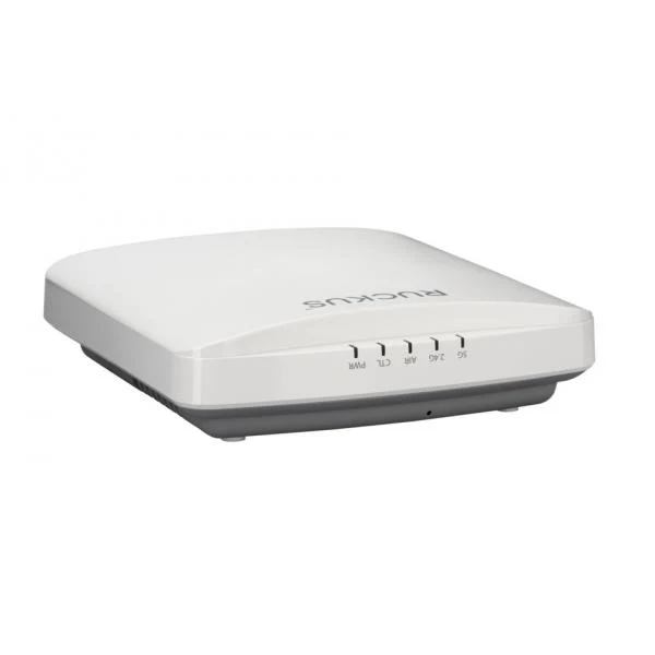 Ruckus Networks , Access Point R550 dual-band 802.11abgn/ac/ax with Multi-Gigabit Ethernet backhaul and onboard BLE/ZIgbee, 2x2:2 streams (2.4GHz/5GHz) OFDMA, MU-MIMO, BeamFlex+, dual ports, 802.3at P [901-R550-ww00]