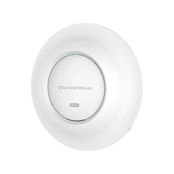 Grandstream GWN7664E Indoor AX6000 Wi-Fi 6 Access Point, 4x4:4 2.4/5G, 2x 2.5GbE, PoE, up to 175m coverage, up to 512 wireless clients, 6Gbps aggregate wireless throughput, 50 AP local controller.. [GWN7664E]