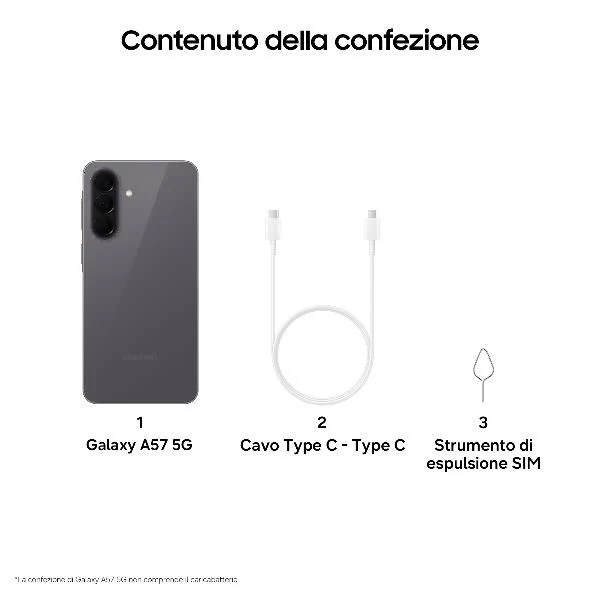 GALAXY A57 8+128GB GRAY ENTERPRISE EDITION [SM-A576BZABEEE]