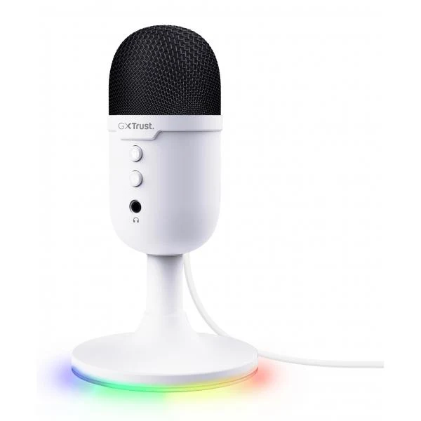 TRUST MICROFONO GXT234W YUNIX USB BIANCO [25374]