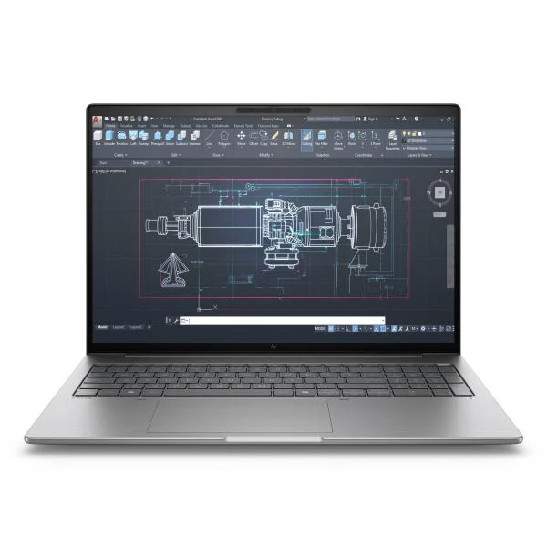 HP ZBook 8 G1i 16 inch Mobile Workstation PC Wolf Pro Security Edition Intel Core Ultra 7 255H 40,6 cm (16") Touch screen WUXGA 32 GB DDR5-SDRAM 1 TB SSD NVIDIA RTX 500 Ada Wi-Fi 7 (802.11be) Windows 11 Pro AI Workstation, AI PC Argento [D4TA2ET#ABZ]
