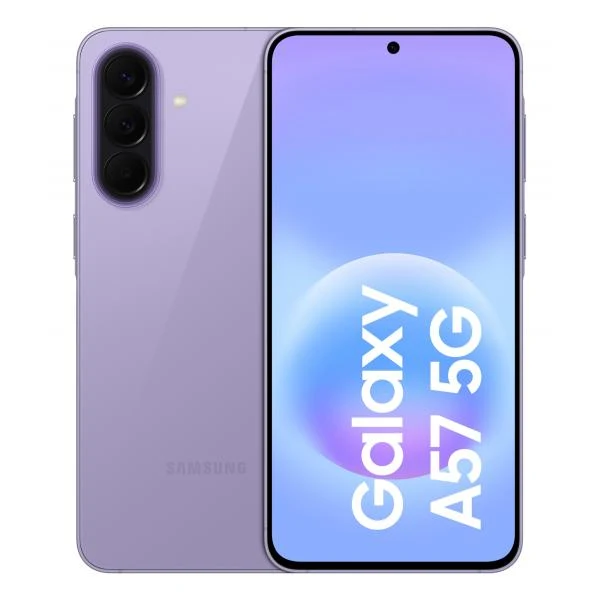 Samsung Galaxy A57 5G 17 cm (6.7") Doppia SIM Android 16.0 USB tipo-C 8 GB 256 GB 5000 mAh Lillà [SM-A576BZVDEUE]