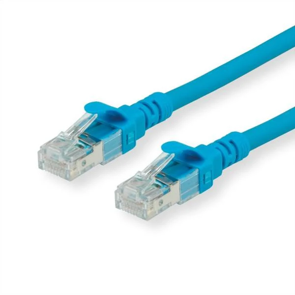ROLINE CAVO UTP PATICHCORD CAT.6A, COMPONENT LEVEL, LSOH, BC, AWG24, POE, BLU 5MT [21.15.2745]