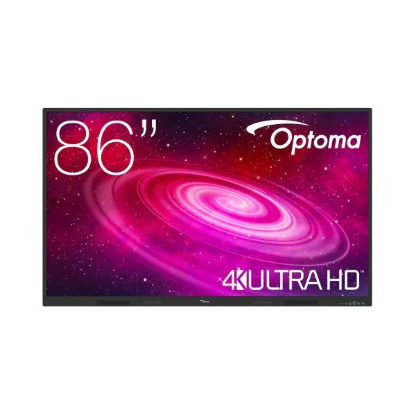 Optoma 1861RK lavagna interattiva 2,18 m (86") 3840 x 2160 Pixel Touch screen Nero HDMI [1861RK]