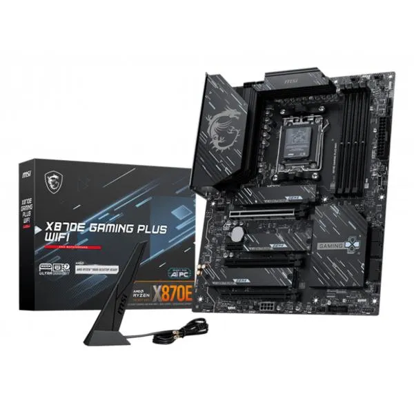 MSI X870E GAMING PLUS WIFI scheda madre AMD X870E Socket AM5 ATX [X870EGAMINGPLUSWIFI]