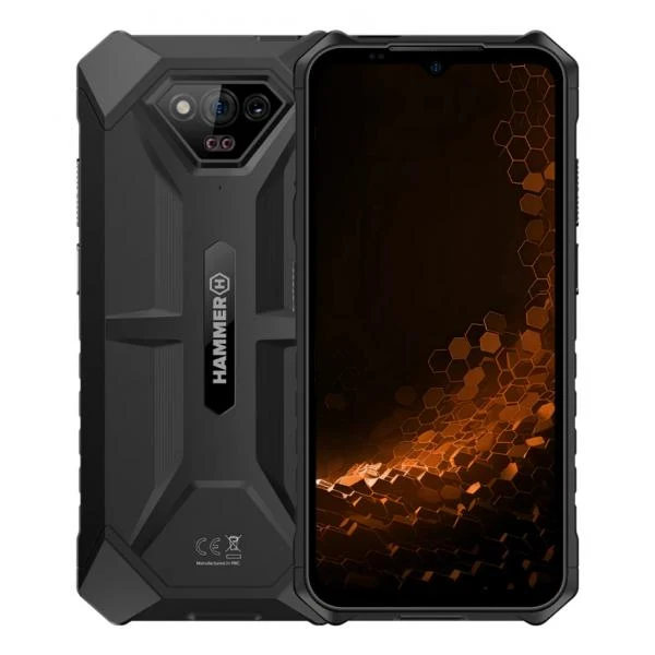 HAMMER Iron V 16,5 cm (6.5") Doppia SIM Android 13 4G USB tipo-C 6 GB 64 GB 6320 mAh Nero [TEL000912]