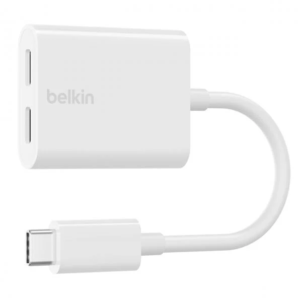 Belkin CONNECT USB-C AUDIO + CHARGE ADAP [F7U081BTWH]