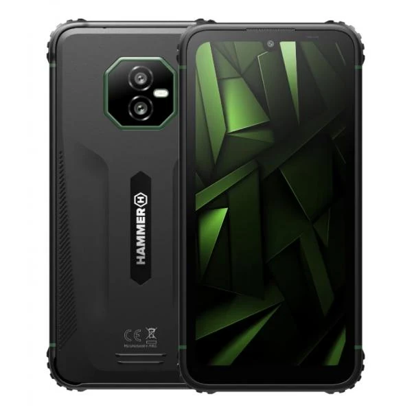 HAMMER Ranger 6/128 GB 15,2 cm (6") Doppia SIM Android 15 4G USB tipo-C 6 GB 5000 mAh Nero [TEL001056]