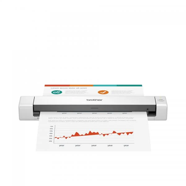 BROTHER SCANNER DOCUMENTALE PORTATILE DS-640 A4 15PPM, USB [DS640]