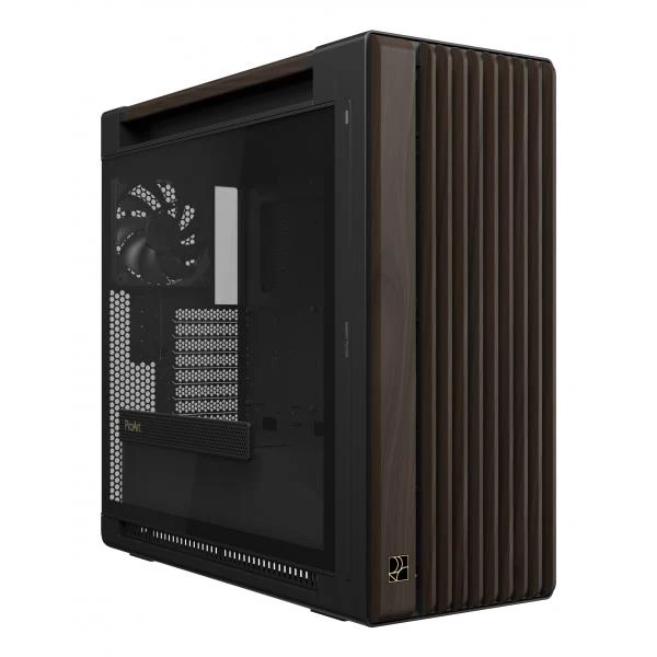 ASUS CASE PROART PA602 WALNUT WOOD TG PWM MODERN BLACK [90DC00J0-B09030]