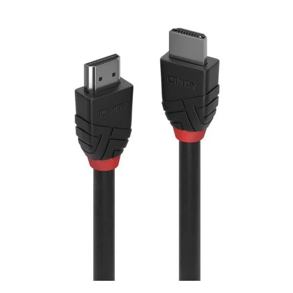 LINDY No. 36771 - Cavo HDMI 8K60Hz Black Line, 1m [LIN-36771]