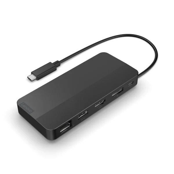 Lenovo USB-C Dual Display Travel Dock (w/ adapter) [40B90100EU]