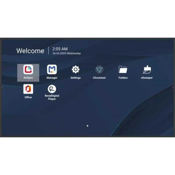 Viewsonic ViewBoard LED large format display 86 inch 3840x2160 - 500 nits - Android 14 - 24/7 - USB-C 65W charging [CDE8631-1C]