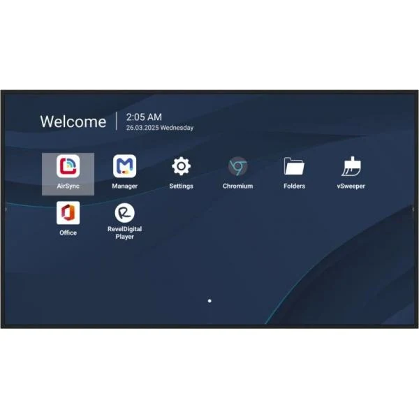 Viewsonic ViewBoard LED large format display 50 inch 3840x2160 - 500 nits - Android 14 - 24/7 - USB-C [CDE5014-2C]