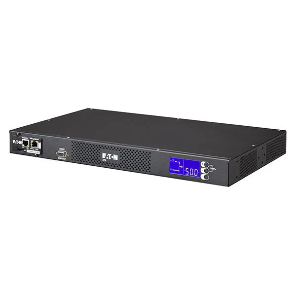 Eaton ATS Rack PDU, Netpack, 1U, Inputs (2) C20, 3.84 kW max, 16A, 200-240V, Outlets 8XC13:1XC19 [EATS16N]
